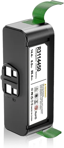 Batería de 14.4V 6000mAh para Roomba compatible con iRobot Roomba 960 980 981 970 965 801 805 850 860 877 890 891 895 690 680 675 640 614 666 38 ES