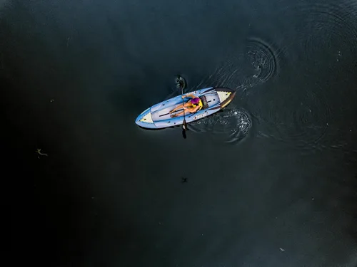Miniatura 10 de Pelican iESCAPE Kayak inflable - Kayak recreativo - Compacto, estable y divertido todo en uno - para 1 o 2 personas