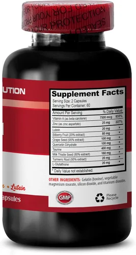 Miniatura 4 de Suplemento para la función retiniana saludable - Protector de visión ocular - Desintoxicación natural para ojos más brillantes, suplemento nutritivo