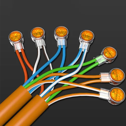 Miniatura 6 de VAKTOK - 150 conectores de línea telefónica impermeables, puertos de empalme a tope de cable de teléfono de datos (UY/K1+UY2/K2+UR/K3)