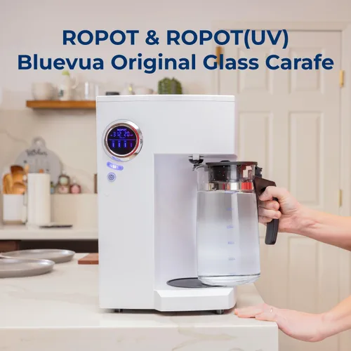 Miniatura 2 de Bluevua Jarras de Reemplazo para Filtro de Agua de Ósmosis Inversa, Jarra de Reemplazo para Purificador de Agua de Encimera Ropot100 - 1700ML