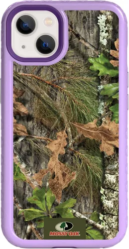 Miniatura 90 de cellhelmet Mossy Oak Agua Yellowfin Funda de doble capa en gris diseñada para iPhone 13 Mini a prueba de golpes y caídas, duradera, como se ve