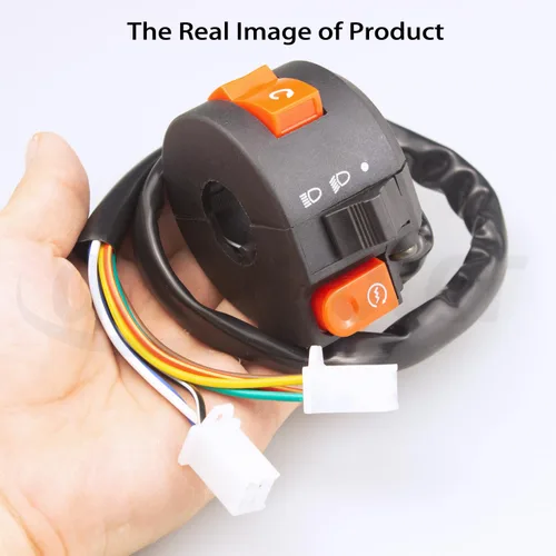 Miniatura 6 de Ensamblaje de Interruptor de Manillar de 3 Funciones de 7/8" Piezas de Reemplazo del Mercado de Repuestos Reemplazo para 50cc 70cc 90cc 110cc 125cc