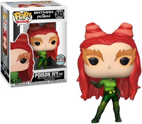 Miniatura 7 de POP DC Heroes: Batman & Robin - Figura de vinilo Funko de la serie especial de hiedra venenosa (paquete con funda protectora de caja compatible)