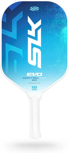 Miniatura 22 de Selkirk Sport SLK Evo Pickleball Paletas Evo Power, control e híbrido Pala de pickleball de fibra de vidrio o fibra de carbono Control Púrpura