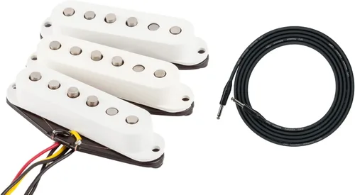 Miniatura 24 de Paquete de pastillas Fender Pure Vintage '64 Telecaster con cable de instrumento Paquete con cable