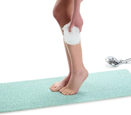 Miniatura 106 de Tapete de ducha antideslizante para bañera - Tapete de baño de lufa para baño - Tapete de baño de 40 x 16 pulgadas - Alfombra de baño antideslizante