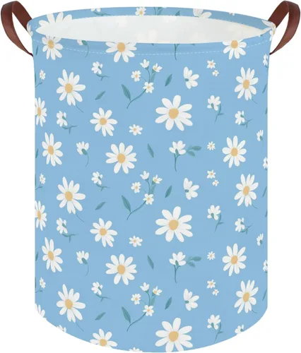 Miniatura 19 de FXOLCSHE Cesta de lavandería para bebés con animales, cesta de lavandería para bebés de animales del bosque, cesta de juguetes para niños, cesta