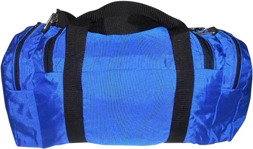 Miniatura 42 de Bolsa de lona triple grande con apertura en U, bolsillo frontal y dos compartimentos laterales, perfecta bolsa de cabina fabricada en Estados Unidos.