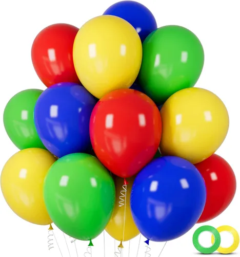 Miniatura 16 de Globos Naranjas Paquete de 100 de 12 pulgadas Globos de Látex Engrosados de Halloween Naranjas Globos Redondos de Helio para Halloween Cumpleaños