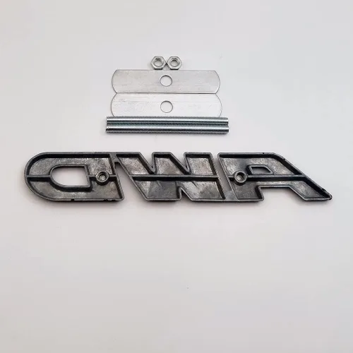 Miniatura 9 de Emblema de metal 3D de la parrilla delantera del coche con logotipo de AWD de tracción en las cuatro ruedas, 4 x 4, repuesto deportivo todoterreno