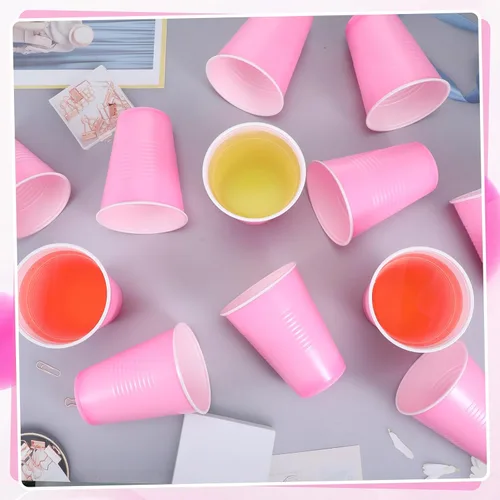 Miniatura 3 de Mifoci 50 vasos desechables de plástico de 16 onzas, vasos de plástico de graduación para bodas, fiestas de cumpleaños, picnic, barbacoas
