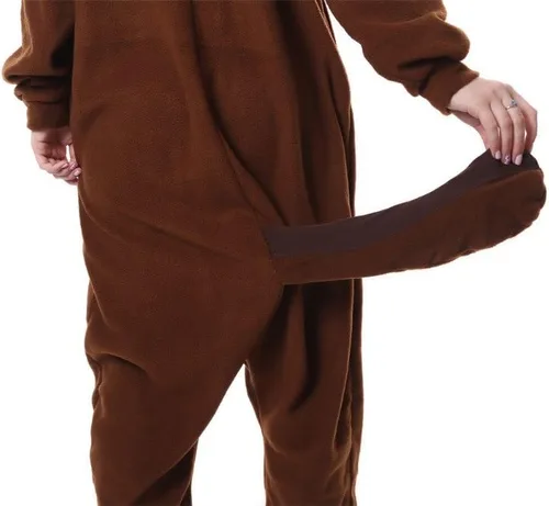 Miniatura 6 de Pijama unisex para adultos, para disfraz de ardilla, disfraz de Halloween