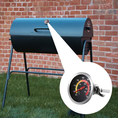 Miniatura 7 de Frienda 3 paquetes de medidor de temperatura para parrilla de carbón, termómetro de parrilla de madera, termómetro de parrilla de carbón, indicador
