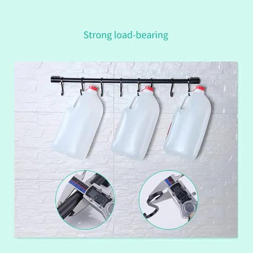 Miniatura 3 de KAIYING Estante para utensilios de cocina con ganchos extraíbles en S para colgar ollas y sartenes, ganchos para barra para tazas, organizador