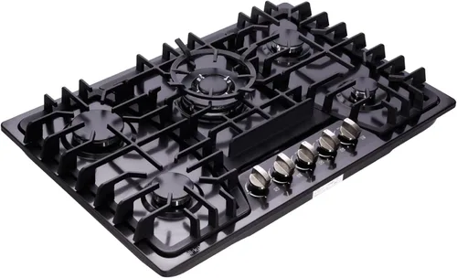 Miniatura 7 de Estufas de gas de 30 pulgadas de doble combustible selladas con 5 quemadores Placa de cocina de gas empotrada de acero inoxidable DK257-A03 Placa
