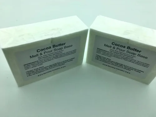 Miniatura 3 de 通用 Base de jabón para derretir y verter mantequilla de cacao de 2 libras, fácil de derretir y verter, natural, orgánico, base de jabón vegano, sin