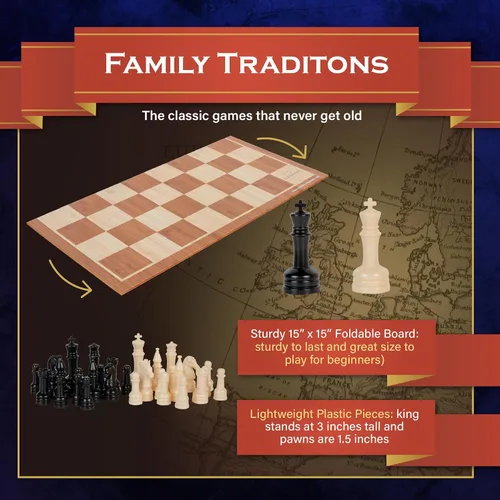 Miniatura 5 de Continuum Games Juegos de mesa de ajedrez tradiciones familiares