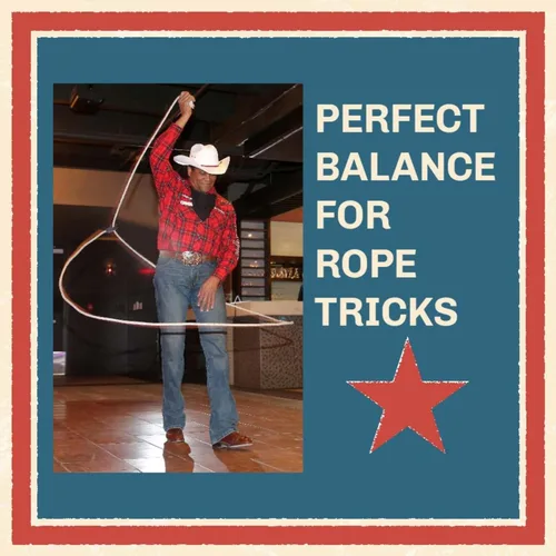 Miniatura 5 de Cotton Trick Rope Lasso Cowboy and Cowgirl Beginner to Advanced Lariat Looper for Kids and Adults 12ft - 40ft Made in USA