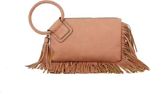 Miniatura 52 de Monedero de mano para mujer, cartera de noche con correa de mano, informal, formal, de cuero vegano, Metro Muse