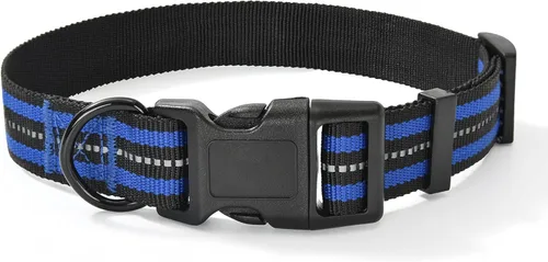Miniatura 29 de Mile High Life Collar para perro Collares reflectantes de nailon para perros Collares ligeros para cachorros Collares rosados para perros 3