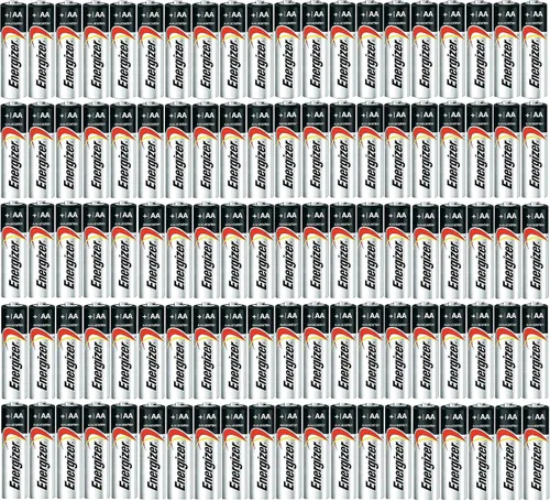 Energizer Pilas alcalinas AA Max E91 fabricadas en Estados Unidos, caducidad 12/2024 o posterior, 100 unidades