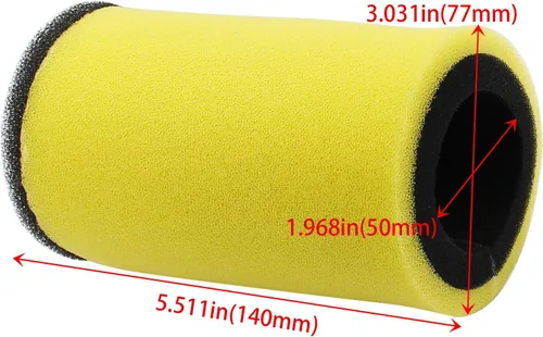 Miniatura 2 de Road Passion 1YW-14451-00-00 FS-920 NU-3232ST NU-3232 Filtro de aire compatible con Yamaha Big Bear 350 4x4 YFM350FW 1987-1999/Big Bear 350 2x4