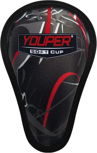 Miniatura 4 de Youper Pantalones cortos deslizantes acolchados para niños con copa atlética protectora suave para béisbol, fútbol americano, lacrosse