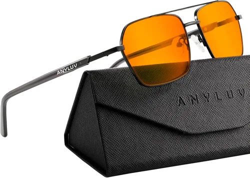 Miniatura 20 de ANYLUV Blue Light Glasses Men/Women, Blue Light Blocking Glasses, Computer Screen Blocker Eyes Protection Glasses