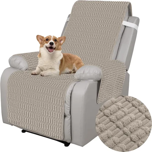 Miniatura 25 de Foxdecor Juego de 2 fundas antideslizantes para reposabrazos de sillón, fundas para reposabrazos de sillón, fundas para reposabrazos de sofá, fundas
