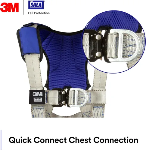 Miniatura 3 de 3M Unisex 3m Dbi-sala Exofit X100 Comfort Vest Climbing Harness Fall Protection
