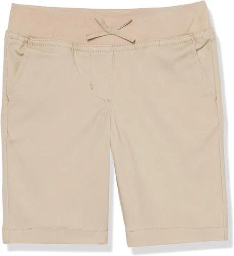 Miniatura 4 de Nautica Bermudas de uniforme escolar para niña, ajuste y material elástico, botón sintético y bolsillos funcionales