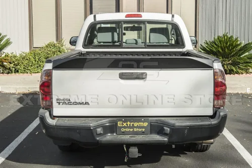 Miniatura 2 de Repuesto para todos los modelos Toyota Tacoma 2005-2015 Street Series ABS plástico negro mate tapa trasera alerón de puerta trasera SPOILER-390-ABS