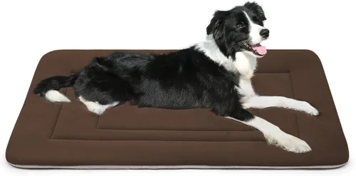 Miniatura 15 de Cama para perro, alfombrilla suave para cama de perro, 36 pulgadas, parte inferior antideslizante, lavable para perros medianos y grandes, colchón