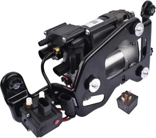 Miniatura 8 de Bomba de compresor de suspensión neumática con soporte 37206875177 Reemplazo para BMW X5 F15 F85 2013-2018 X6 F16 F86 2014-2019 37206868998