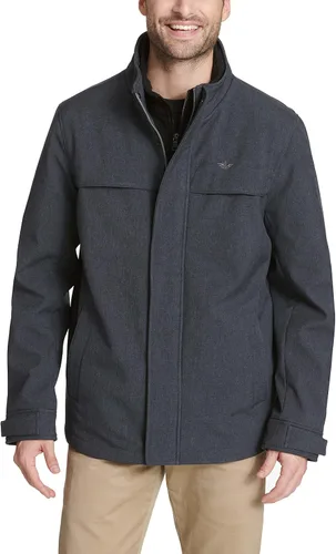 Miniatura 10 de Dockers Men's Dwight Soft Shell Bib Jacket