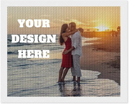 Miniatura 18 de Oznufi Kits de pintura de cuentas personalizadas para adultos, taladro completo, cuentas de fotos 5D personalizadas, imagen personalizada, regalos
