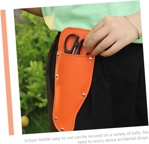 Miniatura 2 de GANAZONO Cubierta protectora de poda de jardín para alicates Scissor Cover Pouch Durable Leather Shear Case