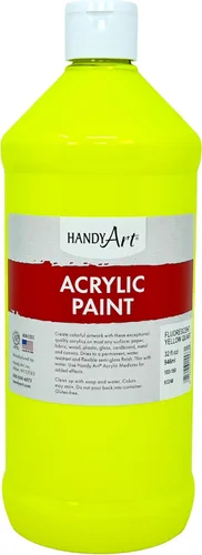 Miniatura 69 de Pintura acrílica para estudiantes, artesanías de 16 onzas. Plateado metálico