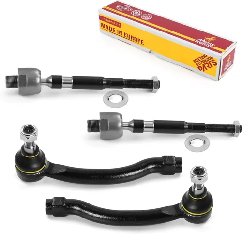 Miniatura 88 de Metrix Premium Chassis Parts - Juego de 4 barras de acoplamiento interior y exterior para Audi A3 15-16, Seat Leon 06-20 (México), 09-17 Volkswagen