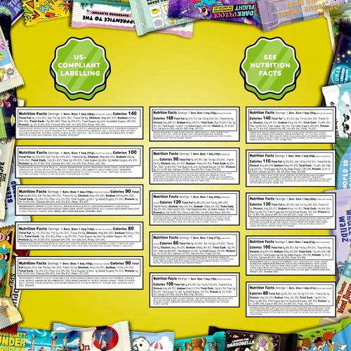 Miniatura 4 de Caja de Aperitivos Internacional, Experiencia Única con Dulces y Golosinas Exóticas Universales de Todo el Mundo, Alimentos Extranjeros Listos