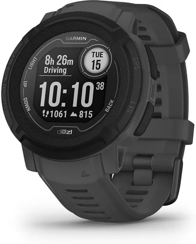 Miniatura 15 de Garmin Instinct 2 Solar, Edición Táctica, reloj resistente para exteriores con GPS, con capacidad de carga solar, construido para todos los Negro