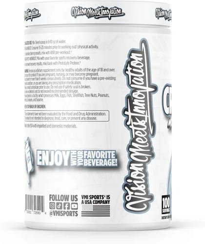 Miniatura 3 de VMI Sports Monohidrato de creatina en polvo masa muscular – Fuerza – Tamaño – Potencia 0.18 oz por porción (100 porciones, sin sabor)