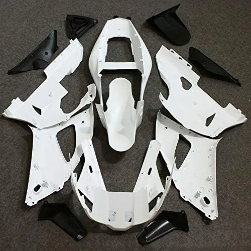 Miniatura 2 de Kit de carenado sin pintar Carenados de inyección ABS motocicleta para Yamaha YZF R1 2000-2001 (15 piezas)