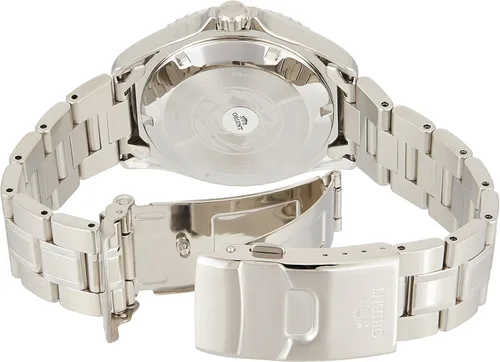 Miniatura 2 de Orient Reloj de acero inoxidable japonés automático cuerda manual de 656.2ft estilo buzo
