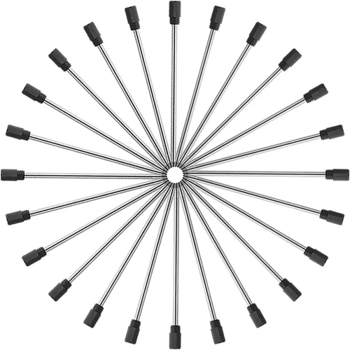 Miniatura 4 de DUNBONG Bolígrafo Metal D1 Recambio para Bolígrafo Multifunción, Paquete Negro de 5 Piezas (Negro)