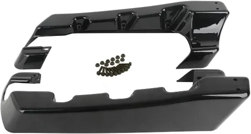 Miniatura 8 de XMT-MOTO Extensión de Bolsa de Sillín Estirada de 4 Pulgadas Compatible con Harley Touring FLT FLHT FLHTCU FLHRC Road King Road Glide Street Glide