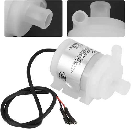 Miniatura 4 de DC 24V 10W Mini bombas de agua sumergibles sin escobillas, bomba de agua sin escobillas de grado alimenticio para fuente de acuario instrumentos