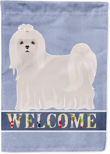 Miniatura 127 de Caroline's Treasures CK3647CHF - Bandera de bienvenida con diseño de bulldog francés, manga grande, para porche, para colgar en la pared, poliéster