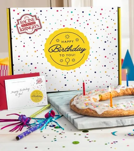 Miniatura 2 de Caja de regalo de feliz cumpleaños (almendra)